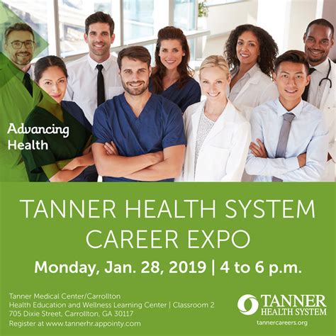Tanner careers - Opportunities for Allied Health. and Clinical Support Positions. As west Georgia and east Alabama’s leading nonprofit healthcare organization, Tanner’s mission is to care for every member of our community. That includes wellness programs, improved access to medical care and exceptional clinical services. We’re growing to fulfill that ...